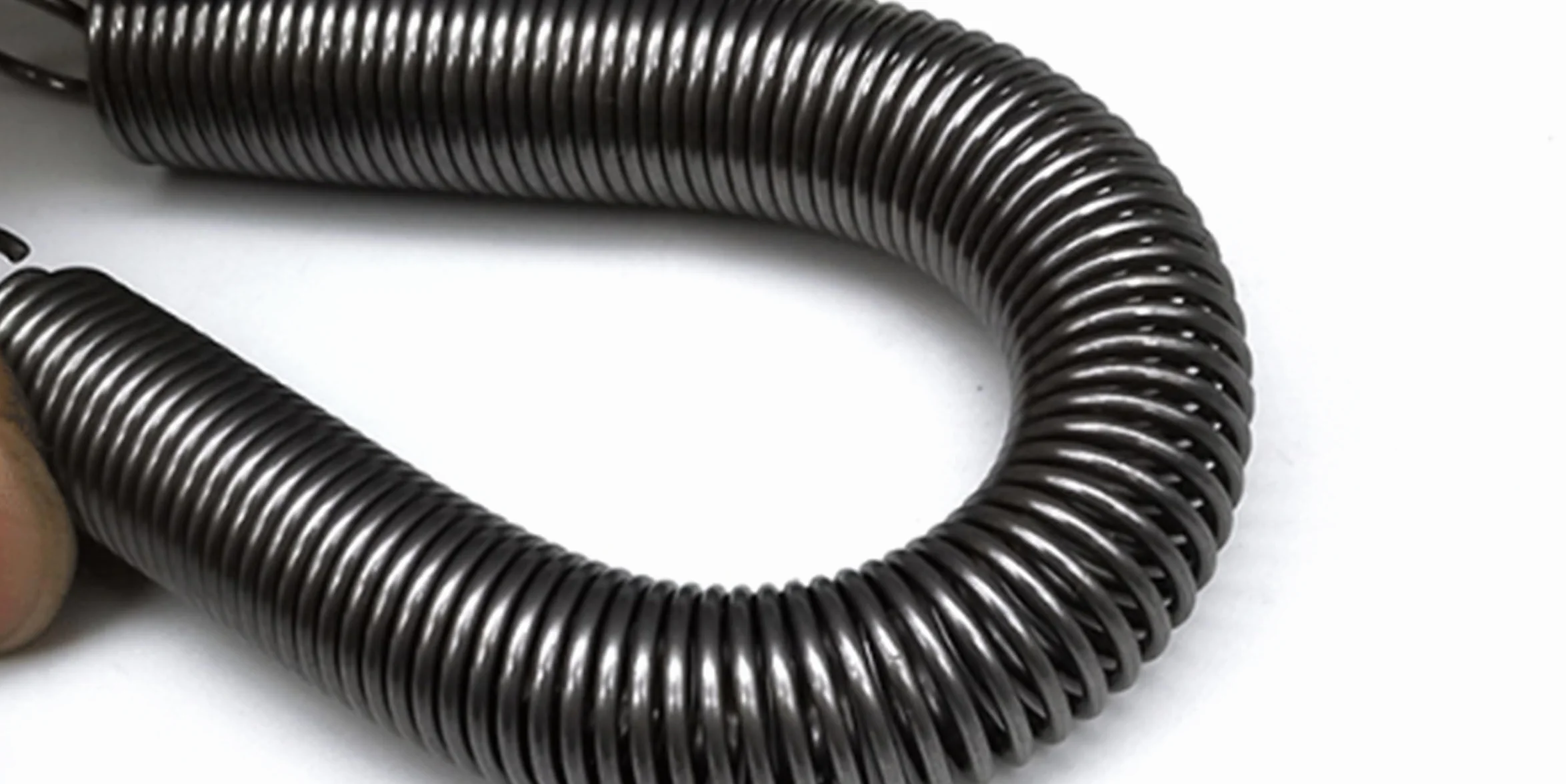 2 Piezas Muelle de extensión de acero para muelles con gancho spring, diámetro del alambre 4.0mm, OD 25mm, Longitud 130mm, Resorte de tensión de fuerza