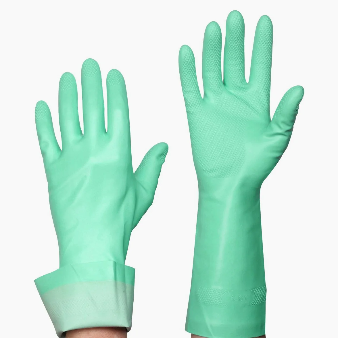 Spontex Piel Sensible - Los guantes de limpieza para la piel hechas de un material especial libre de látex, 1 set