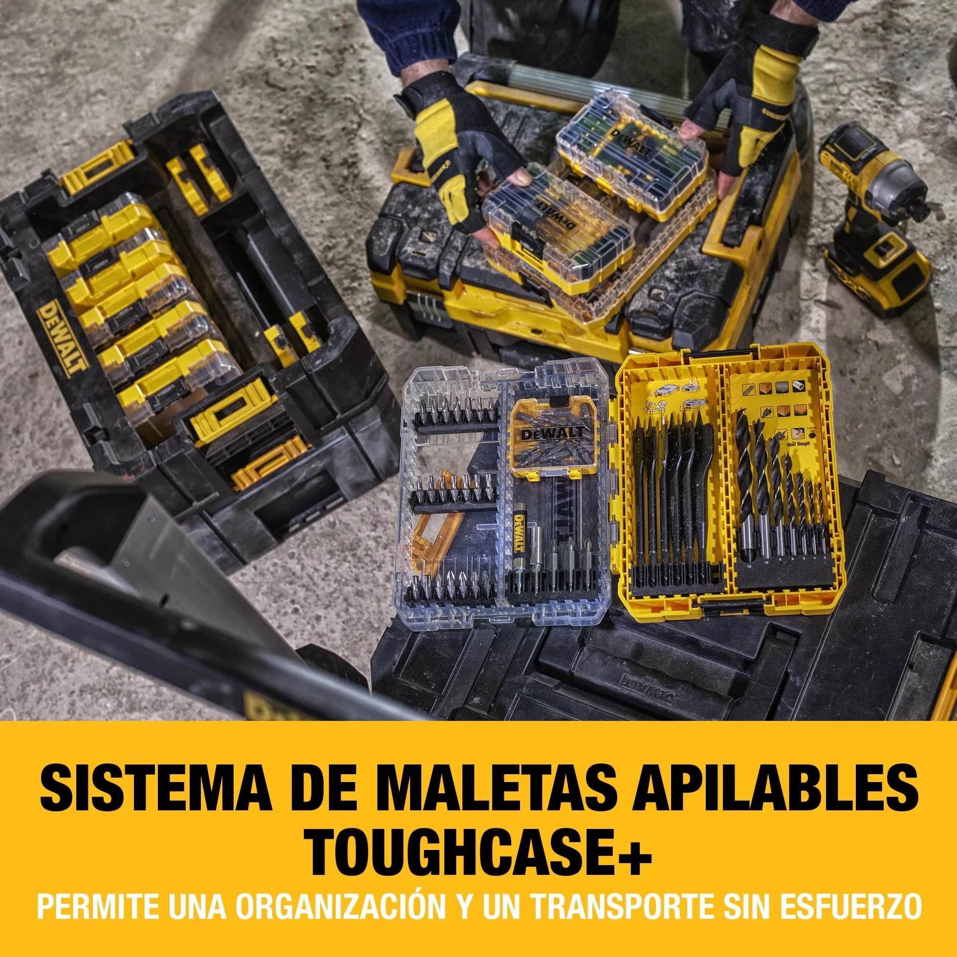 DEWALT EXTREME FlexTORQ Juego de atornillado (37 piezas), DT70731T-QZ