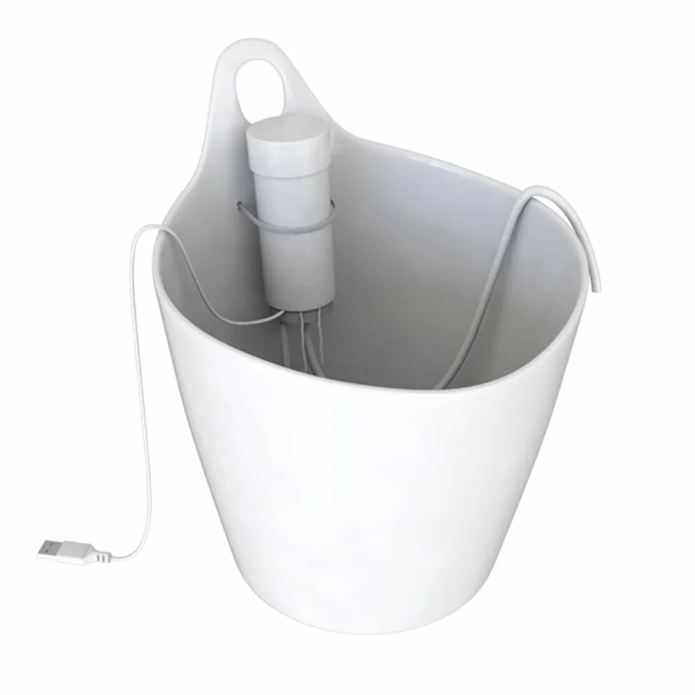 HpLive Bomba de condensado para sistemas de aire acondicionado, bomba de drenaje automática con motor silencioso, 15 m, altura de extracción 450 ml/min (5 metros)