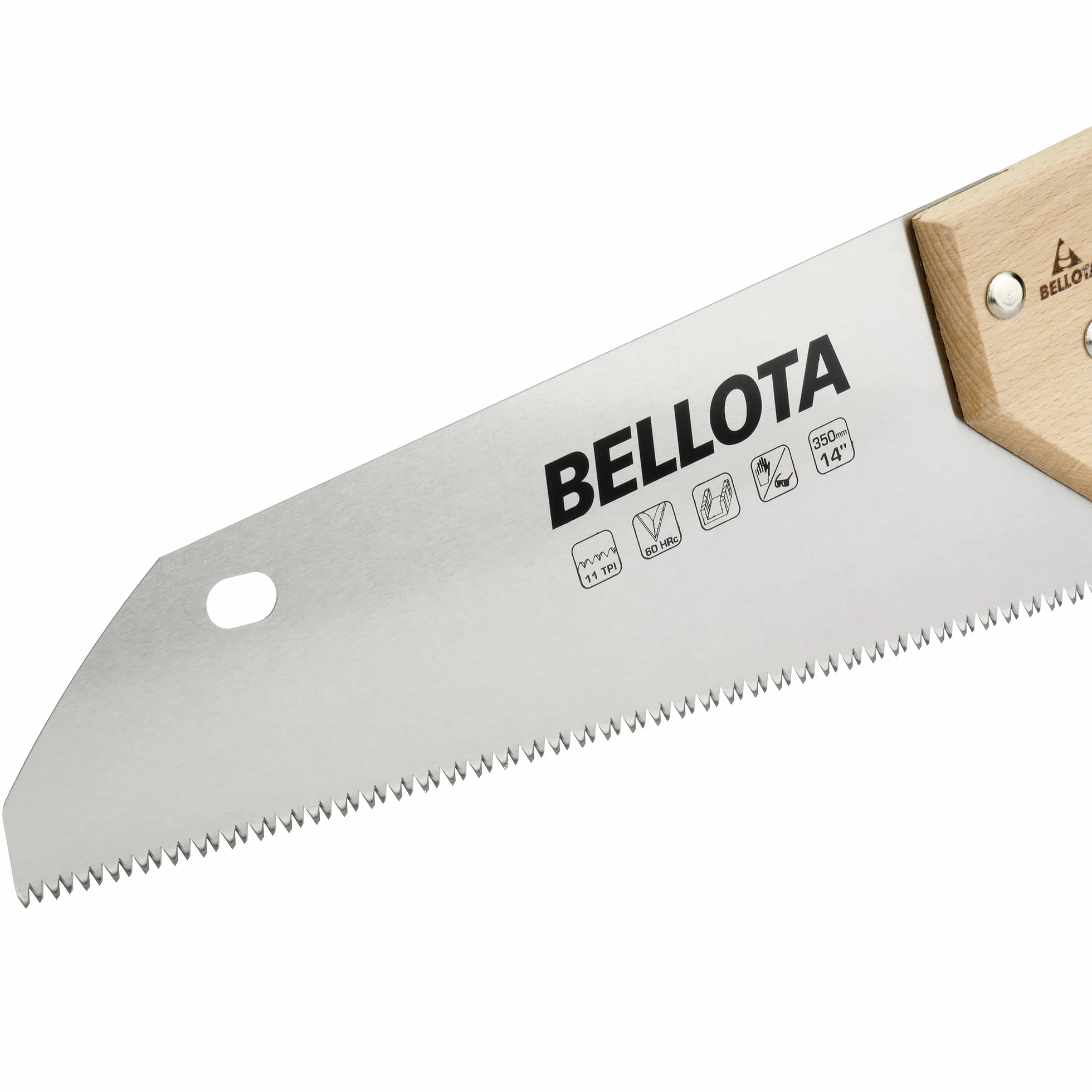 Bellota 4551-14 - Serrucho, sierra de carpintero con dentado japonés