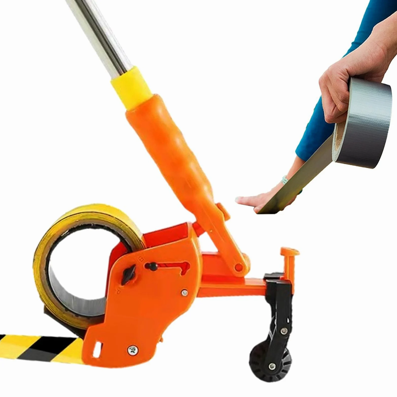 Aplicador de cinta, herramienta para proteger áreas pequeñas y grandes, aplicador de cinta de pintura