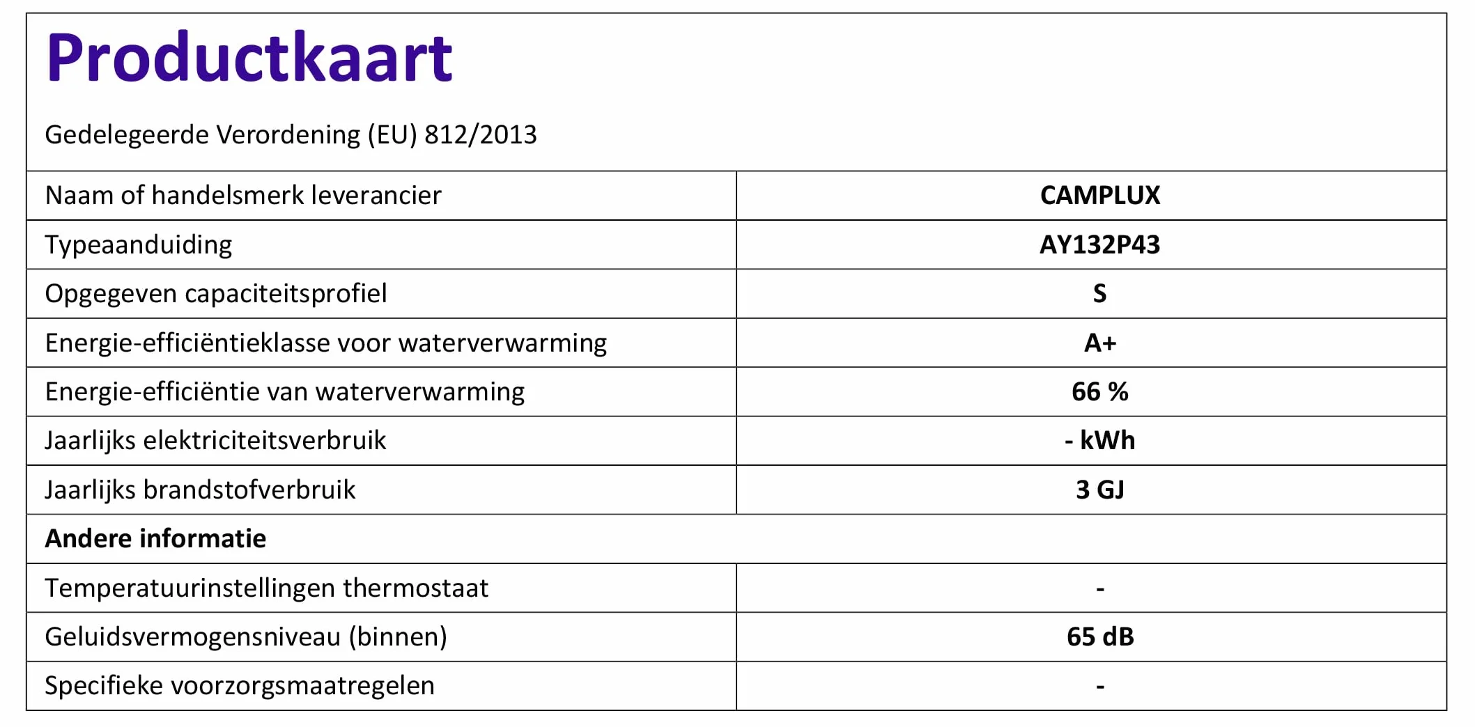 Camplux AY132P43 5L Calentador de Agua de Gas sin Tanque, Bomba de Agua 4.3L para Viaje RV Campamento