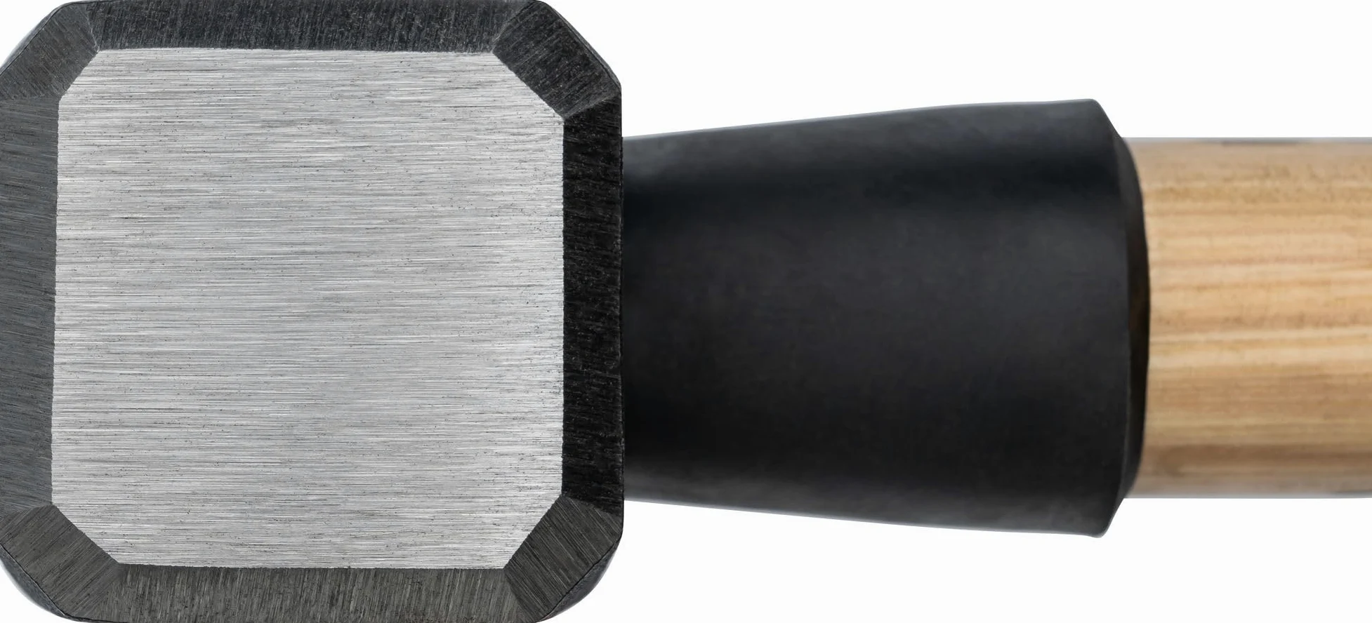 ViGOR V2663-1500 - Manopla de 1500 g, mango de madera de nogal con protección de goma, longitud 280 mm, martillo pesado para golpes potentes y trabajos precisos
