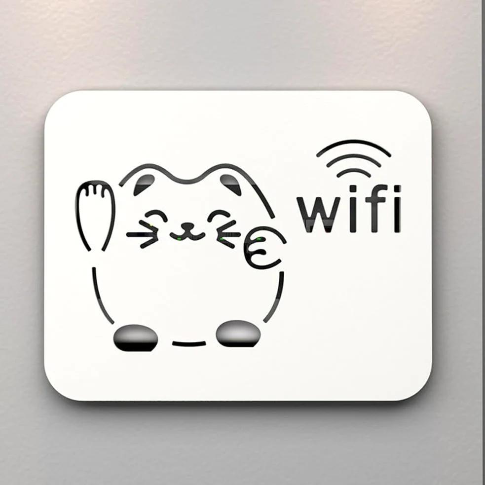 Caja de fusibles decorativa montada en la pared con puerta abatible para protección del medidor eléctrico y aspecto elegante (C)