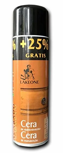 Lakeone Cera De Mantenimiento Para Muebles De Madera Barnizados O Encerados (500 Ml)