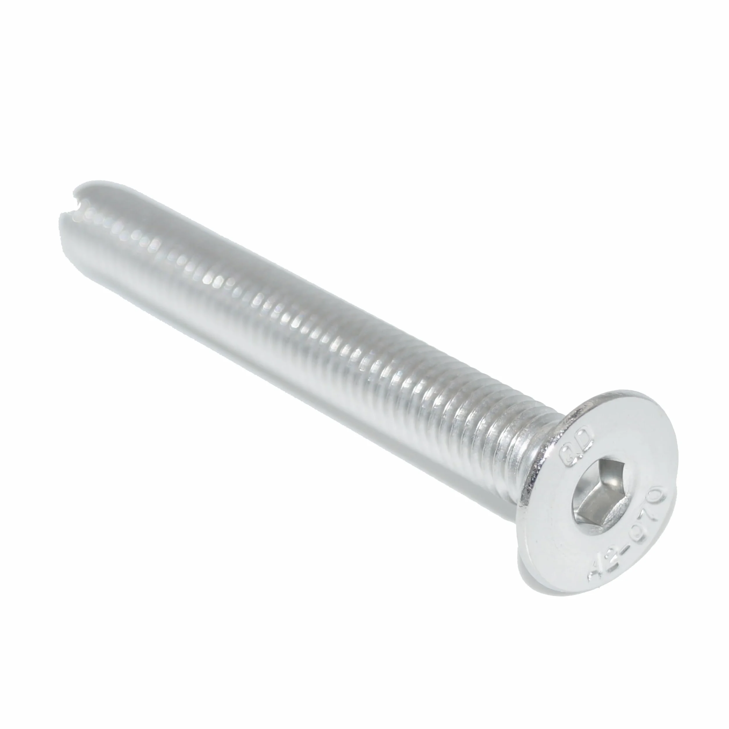 Tornillos avellanados con hexágono interior, M10 x 150, 10 unidades, ISO 10642 A2, acero inoxidable