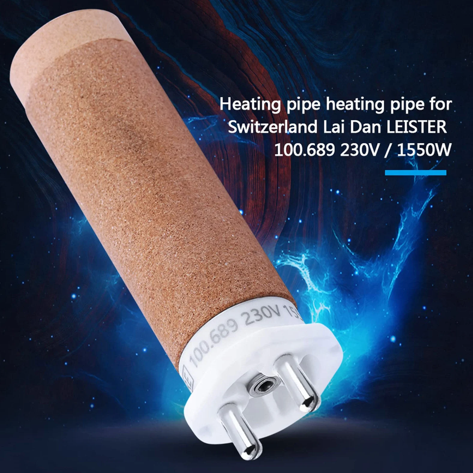 Elemento Calefactor de 230 V 1550 W, Cerámica de Alta Temperatura con Alambre de Resistencia de Aleación, para Pistola Soldadora de Plástico de Aire Caliente TRIAC S Trabajos de