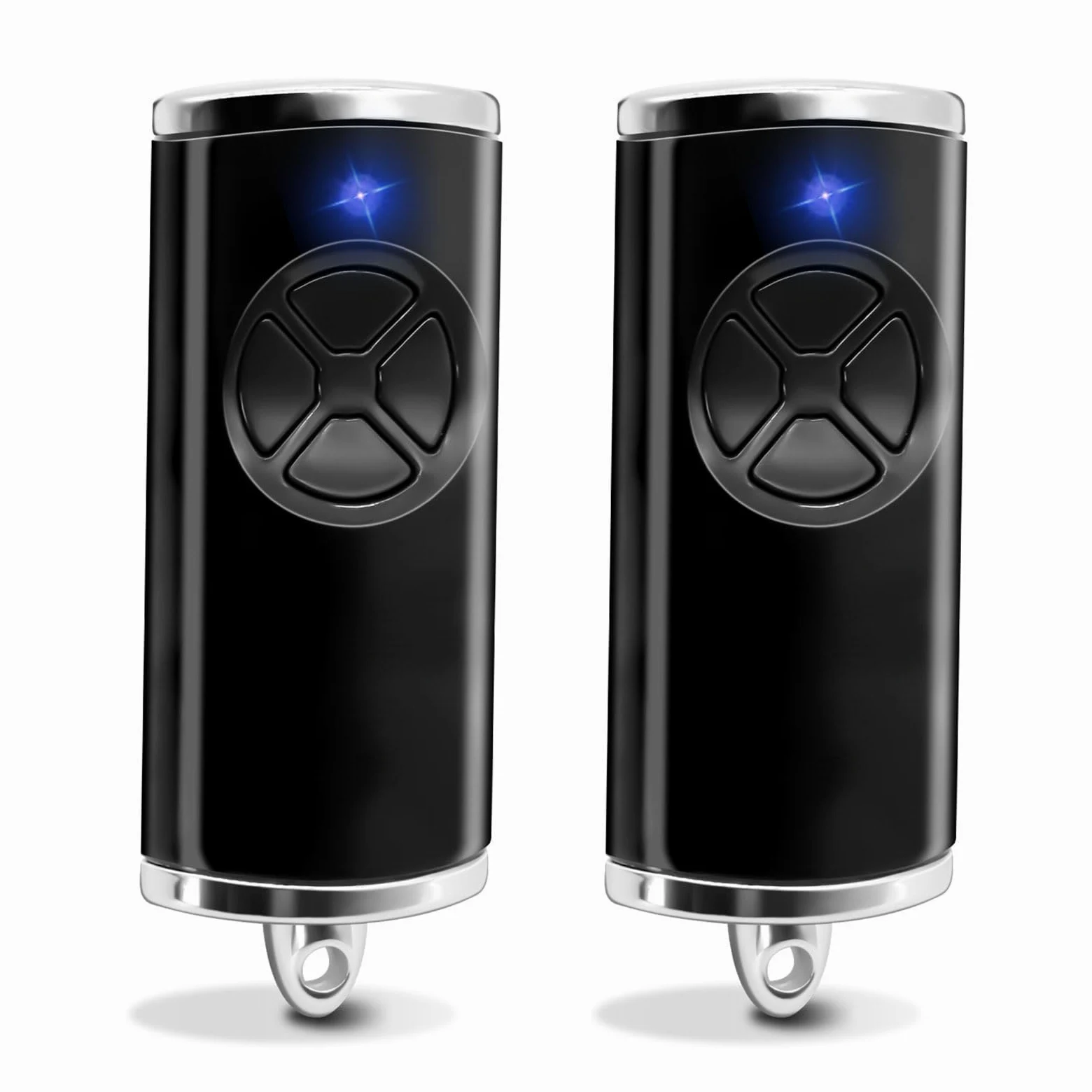 2 unidades de repuesto para hse4-868-bs, abridor de puerta de garaje 868,3 MHz 4 canales compatible con hse4-868-bs, hse2-868-bs (negro)