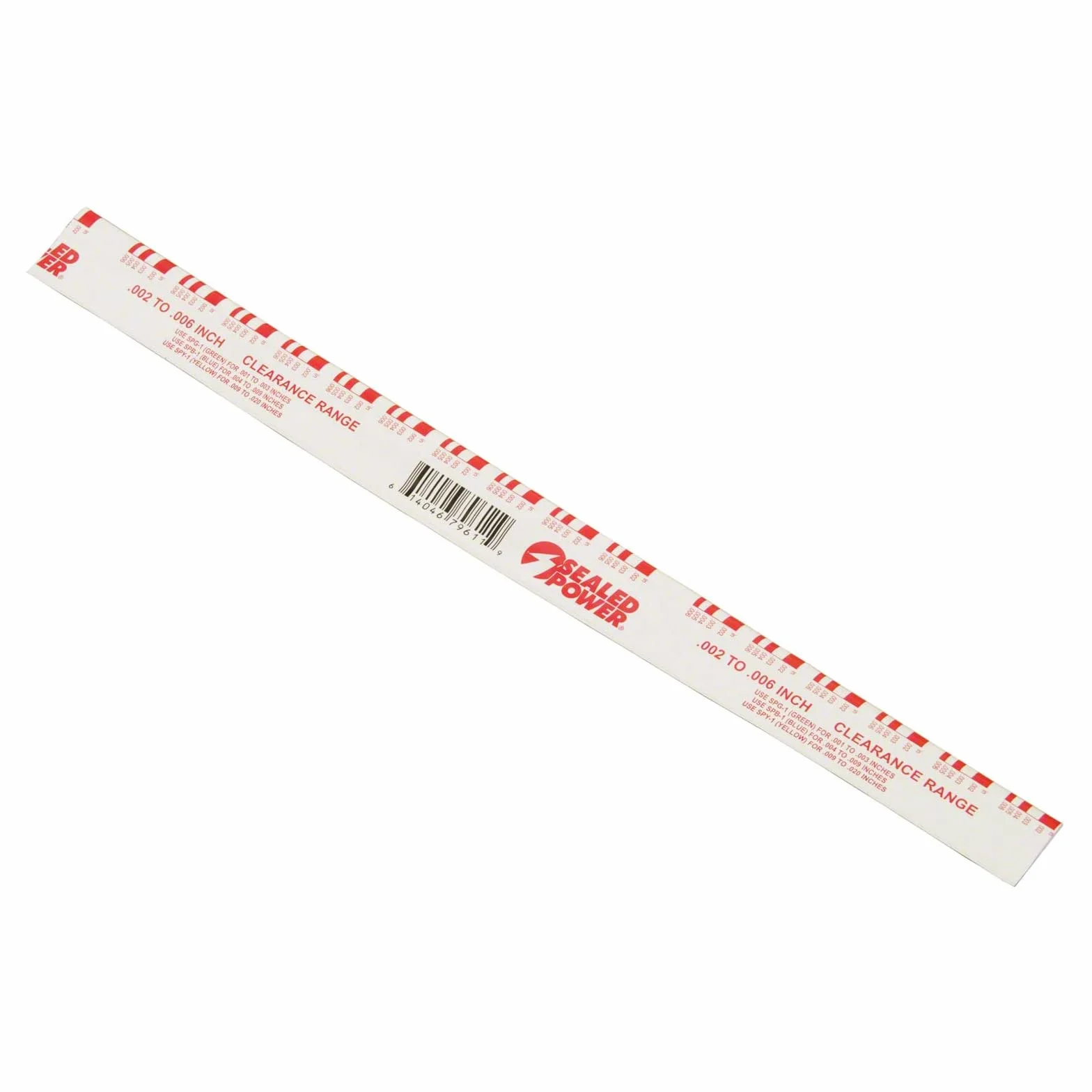 Sealed Power Perfect Circle Plastigage SPR-1 - Banda de medición (0,051-0,152 mm), color rojo