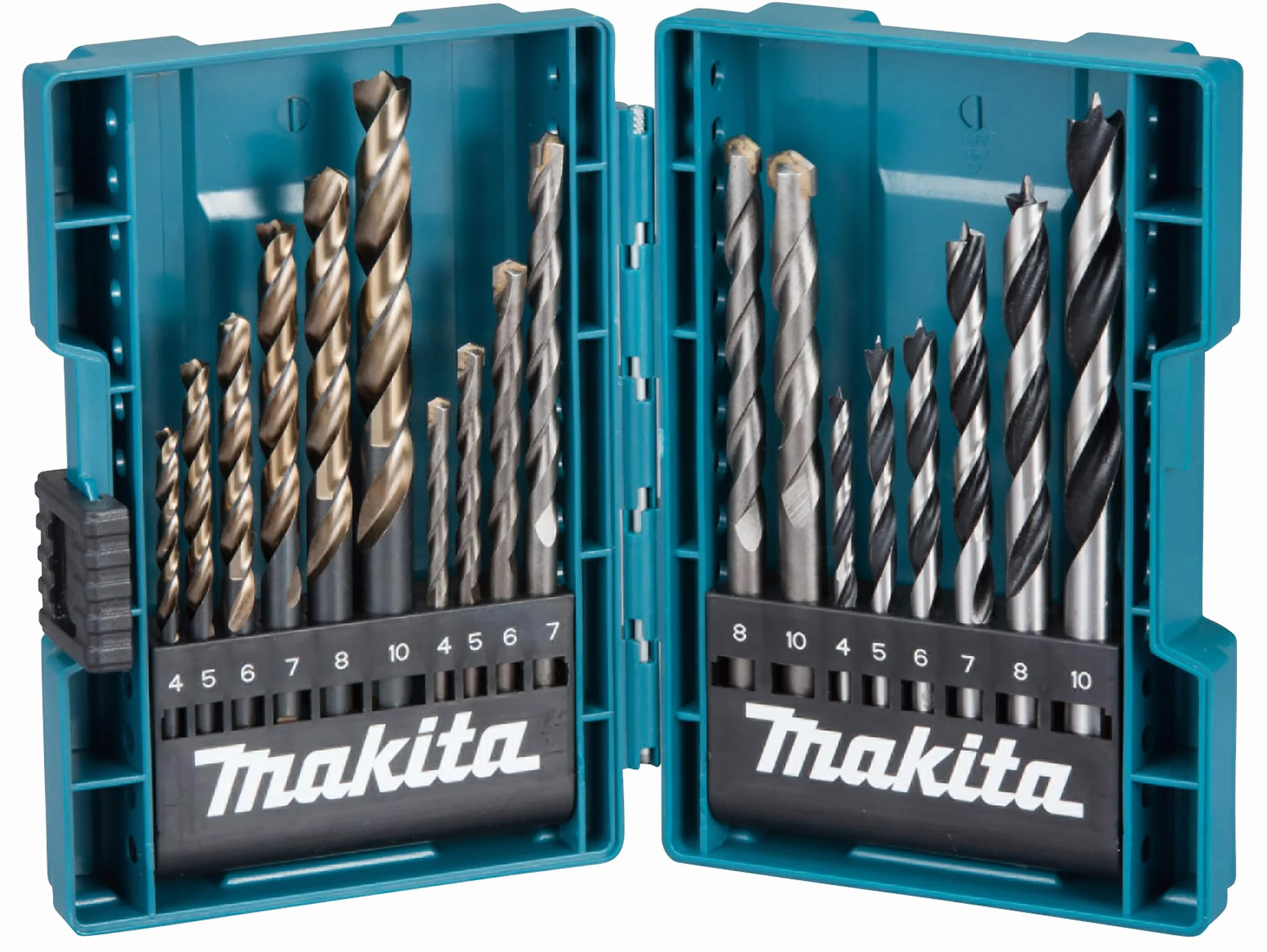 Makita b-49432 Combinación Set 18 Piezas Multicolor