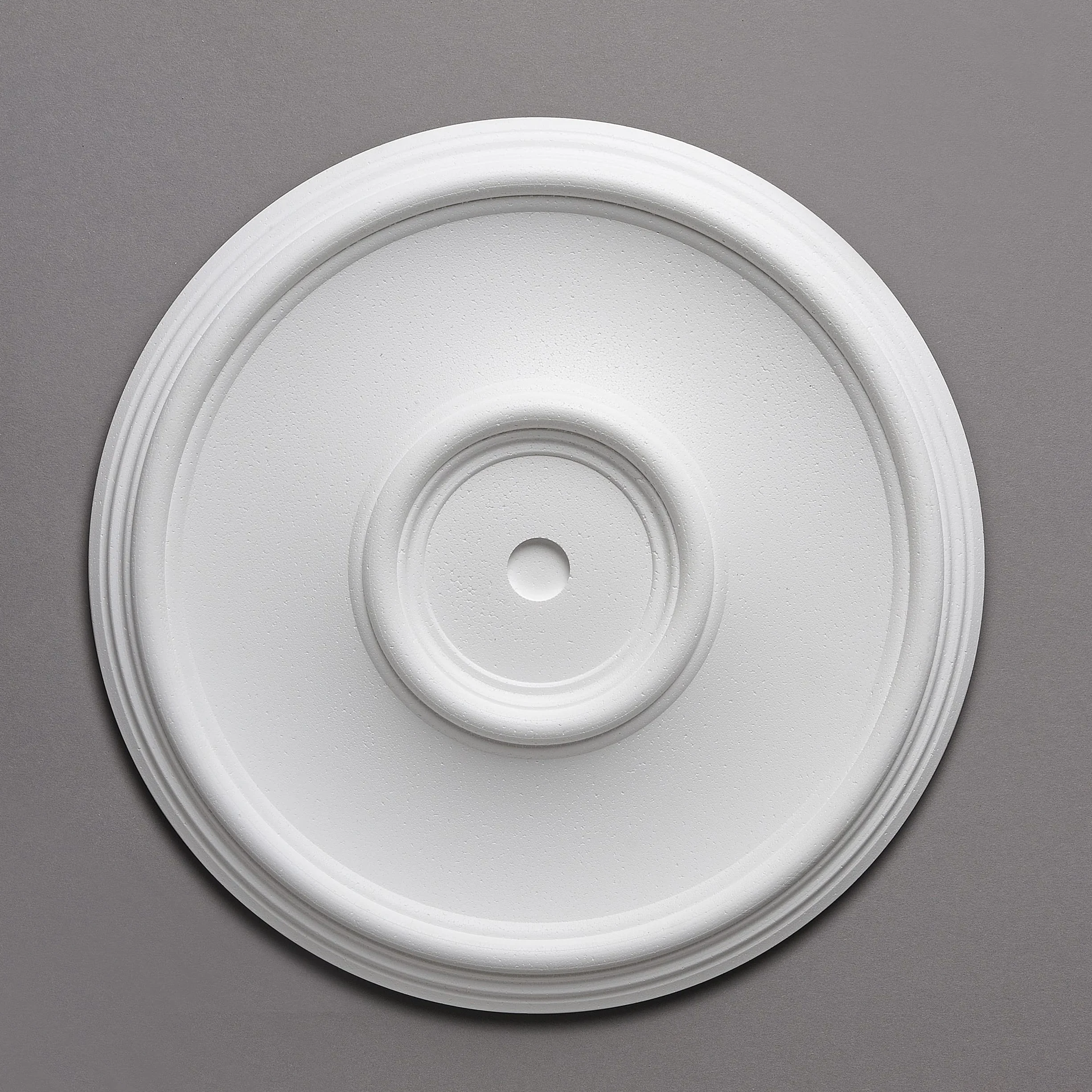 Decosa roseta Elsa – R-5 – Rosetón de poliestireno – individualisierbare – Manta, color blanco, 1 unidades de 35 cm de diámetro