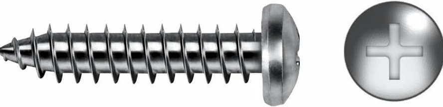 Tornillo R Chapa DIN 7981 Zinc 5,5x38mm C 500 (500 Piezas)
