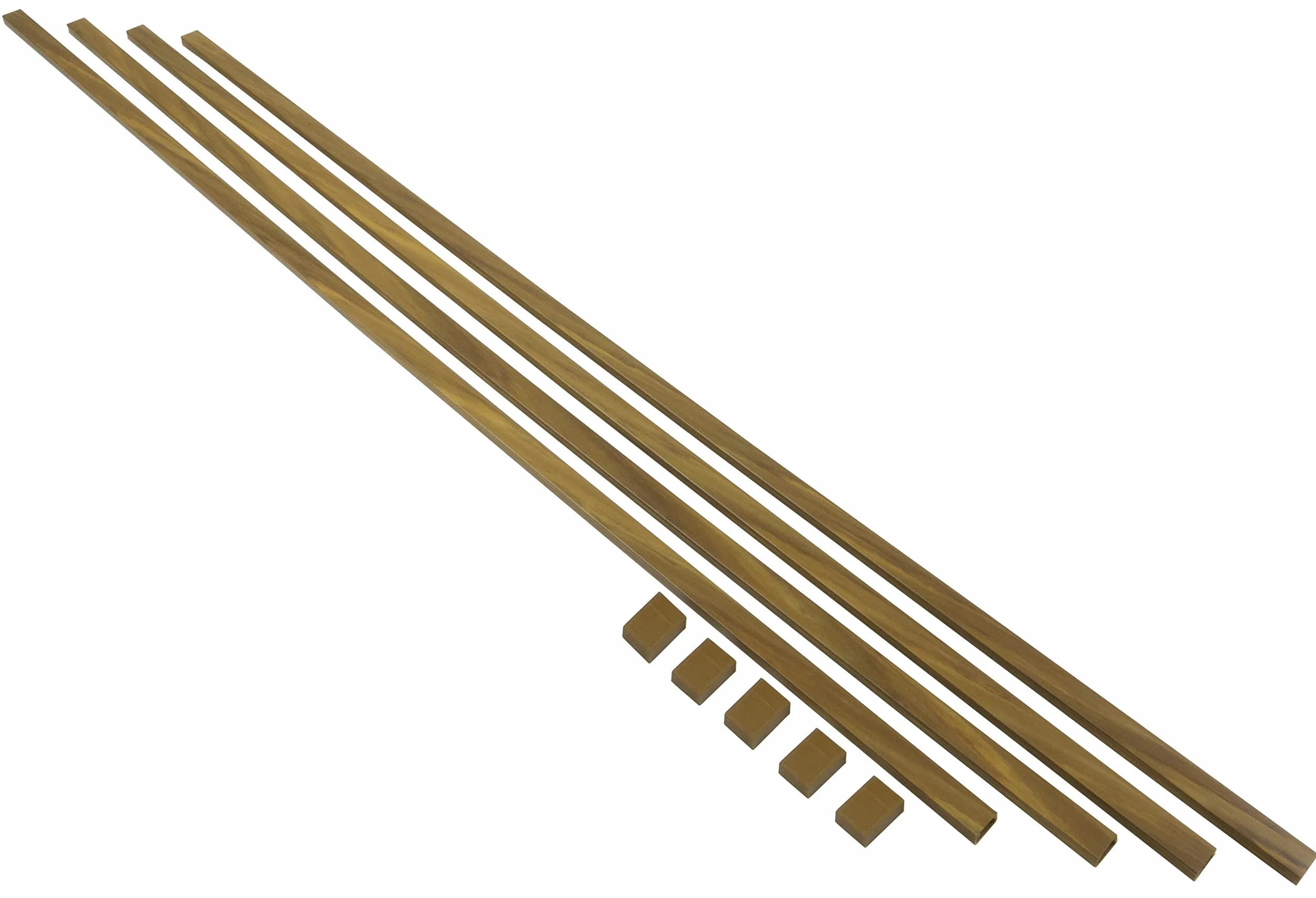 FAMATEL Minicanal Efecto Madera 10 x 20 mm 2 m