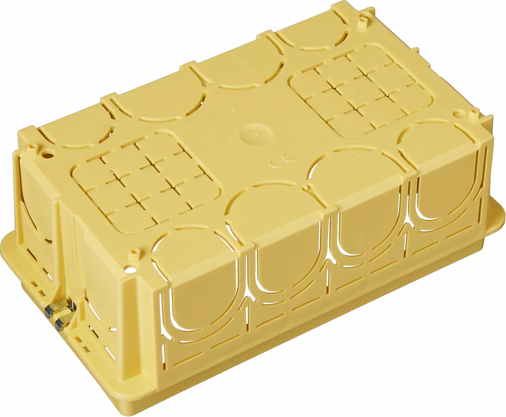 BTicino S504EF Kit de 3 cajas amarillo