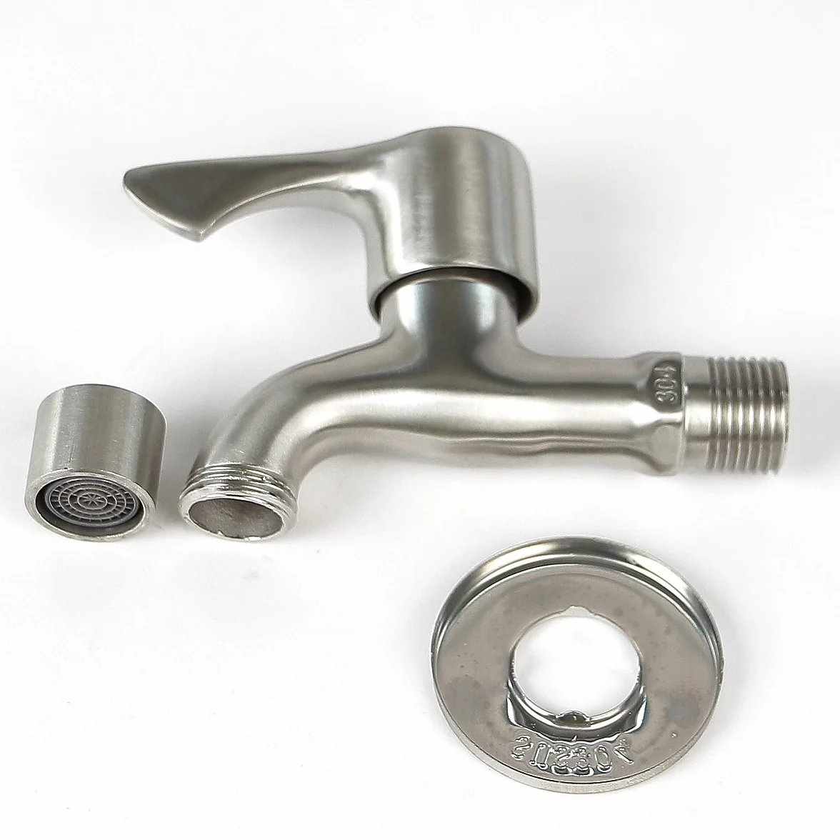 Grifo de Acero Inoxidable Fundido 304 1/2'