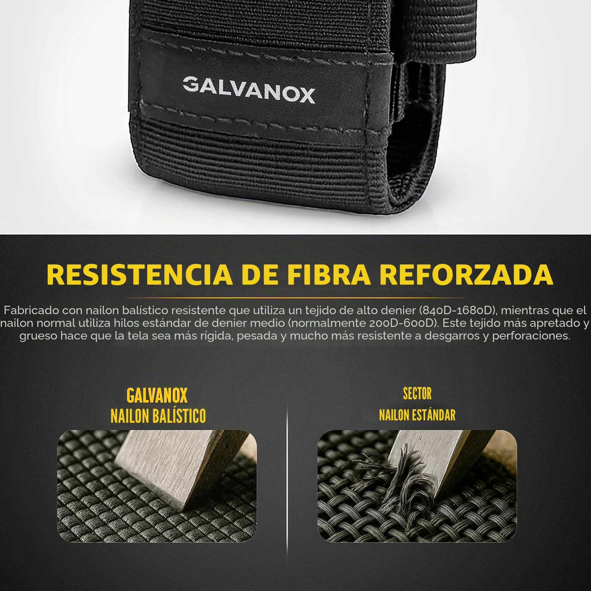 Funda de Nailon para multiherramientas Leatherman con 21 puntas de destornillador y soporte de cinturón