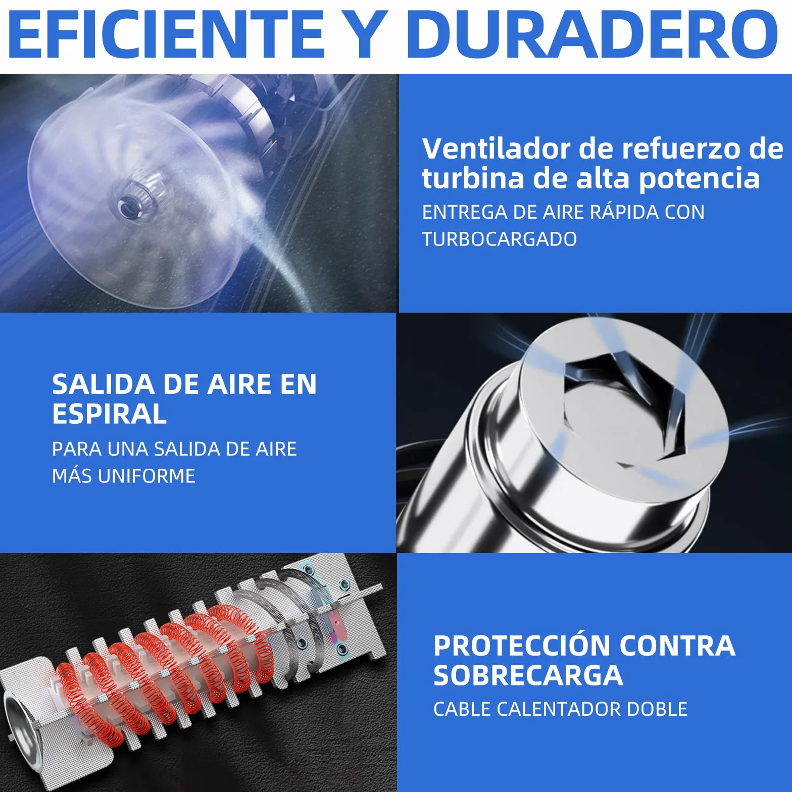 600W Mini Pistola de Aire Caliente Multifunción con Pantalla LED Digital,Pistola de Calor Portátil Temperatura Ajustable 100℃- 500℃,Pistola de Calor con Doble Protección,7 Accesorios de Boquilla