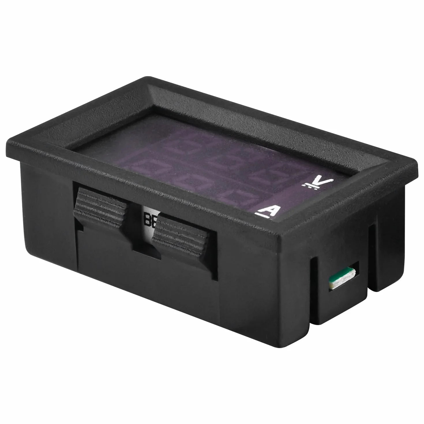 2 piezas 0.28"LED Digital Voltímetro Amperímetro DC 0-100V 10A, Volt Amp 2in1 Tester para 12V / 24V Multímetro Amperaje Medidor Volt Amp Amper Panel