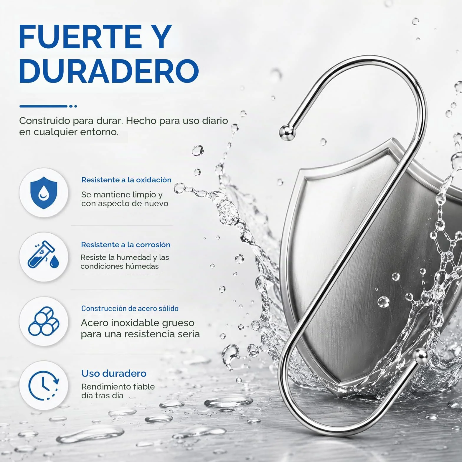 JMIATRY 100 Piezas Ganchos en S 9cm, Ganchos para Colgar, Ganchos para cocina, salón, baño, jardín, armario