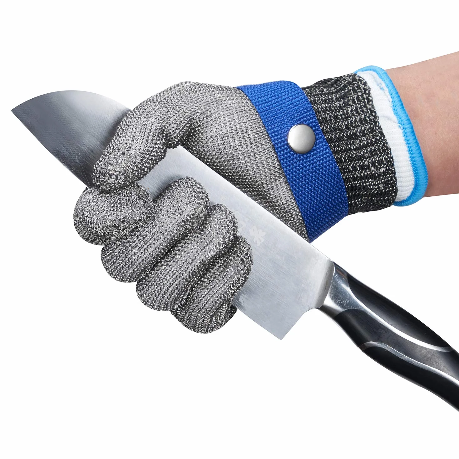 ThreeH Guantes de corte acero inoxidable GL09 L