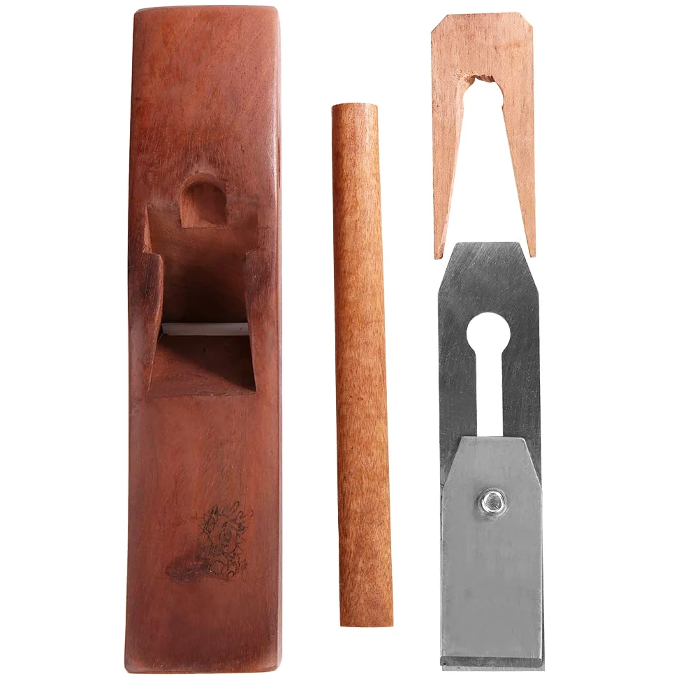 Avión de Madera de 28Cm, Cepillo Manual de Madera para Carpintero, Herramienta de Carpintería, Cepillo Manual de Madera + Acero para Carpintería