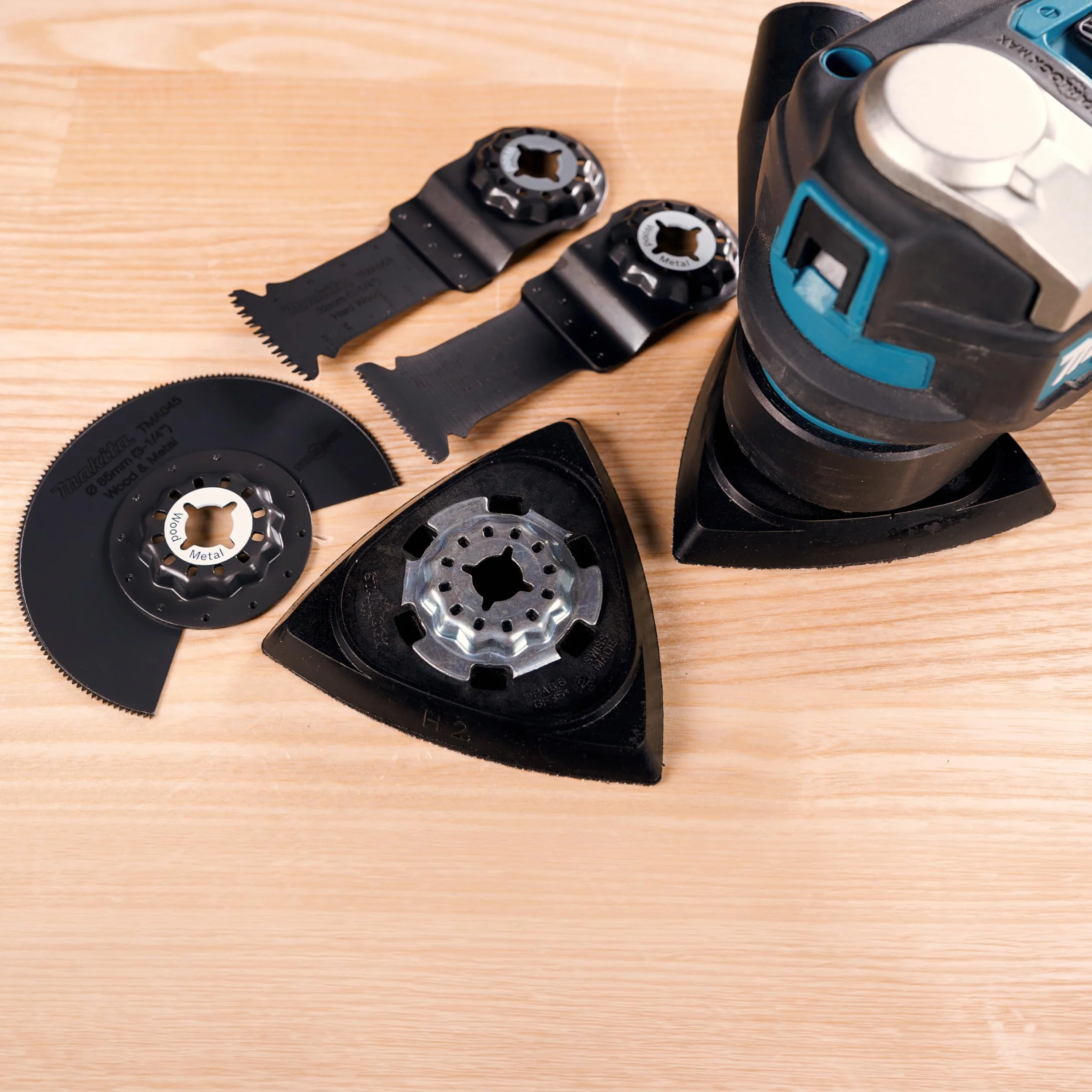 Makita B-67511 Starlock Juego de carpintería multiherramienta