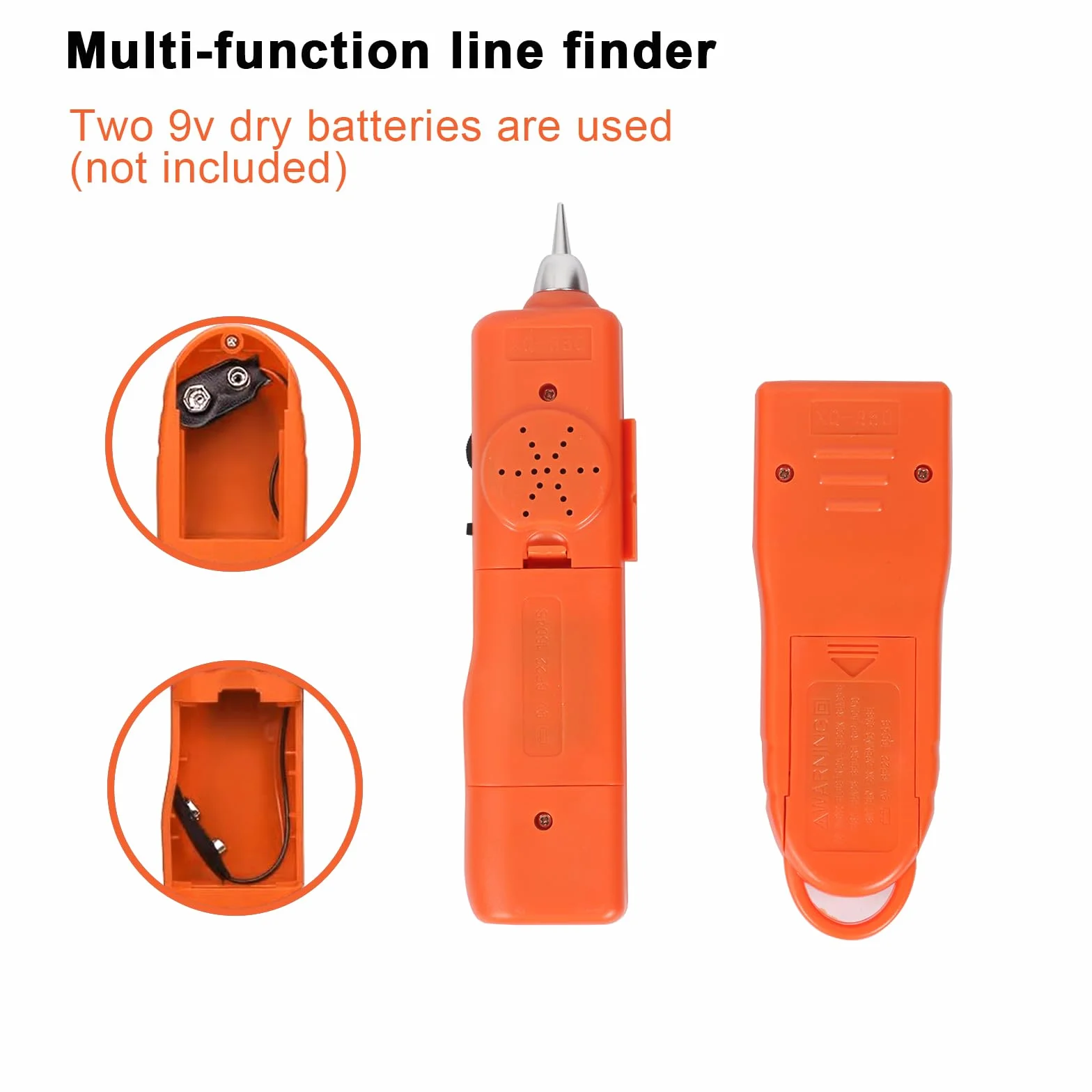 Probador de Cable Buscador de Líneas Rastreador de Cables Detector RJ11 RJ45 Cat5 Cat6