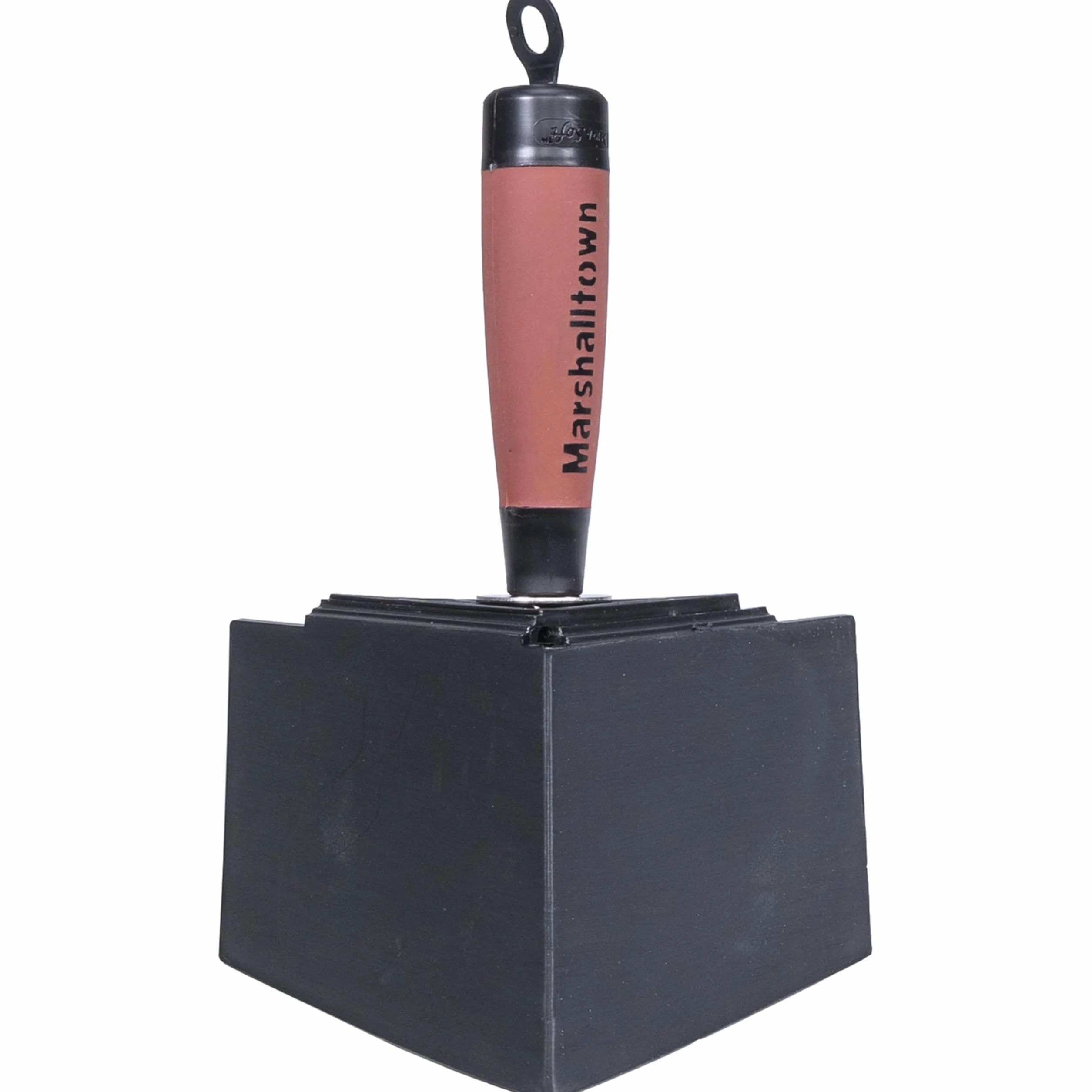 Llana de esquina interior ajustable Marshalltown para un ángulo exacto de 90 a 154 grados con hoja de nylon para yeseros y escayolistas, tamaño 102x102 mm