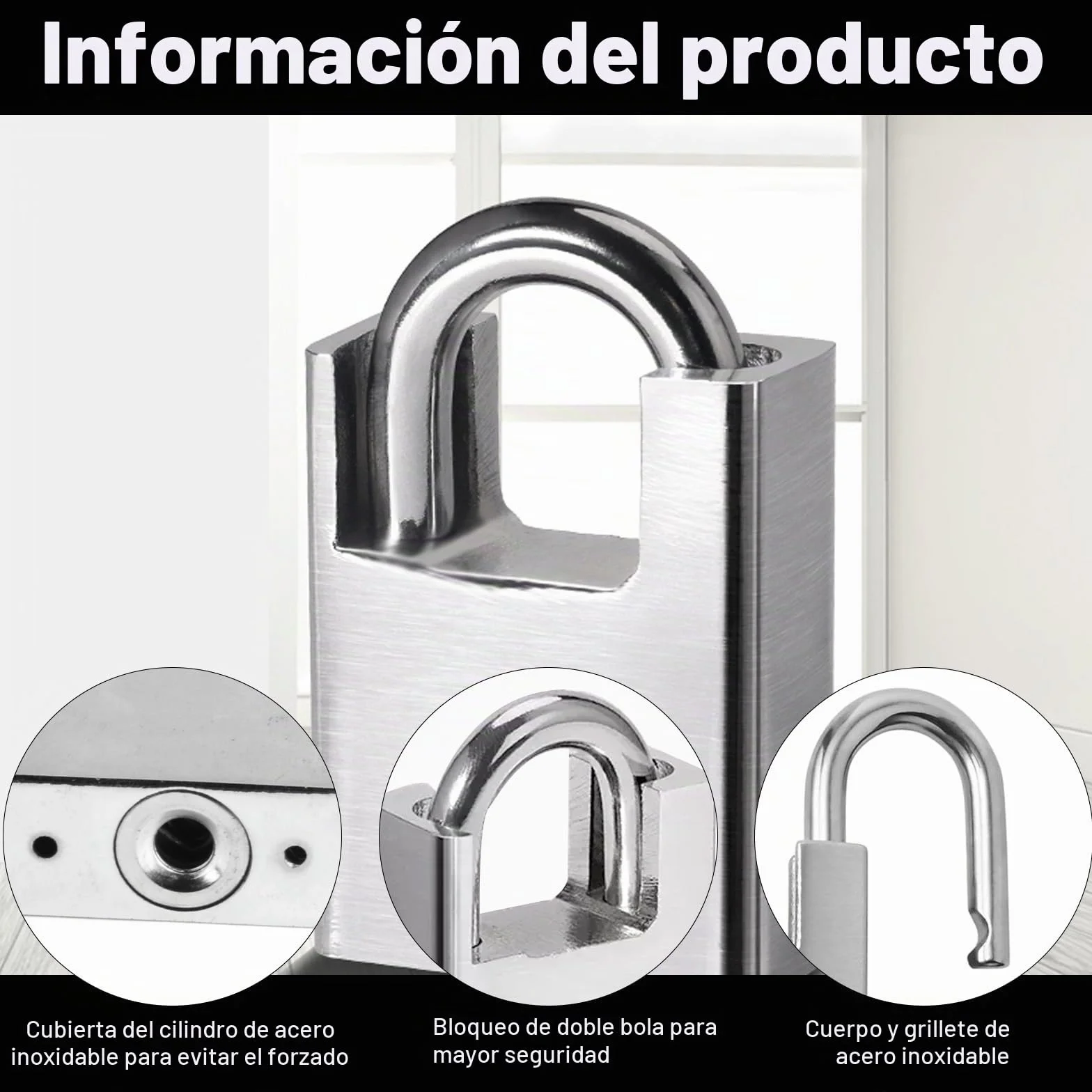 Candados Resistentes Impermeables 40 mm Alta Seguridad para Exteriores Contenedores Puertas