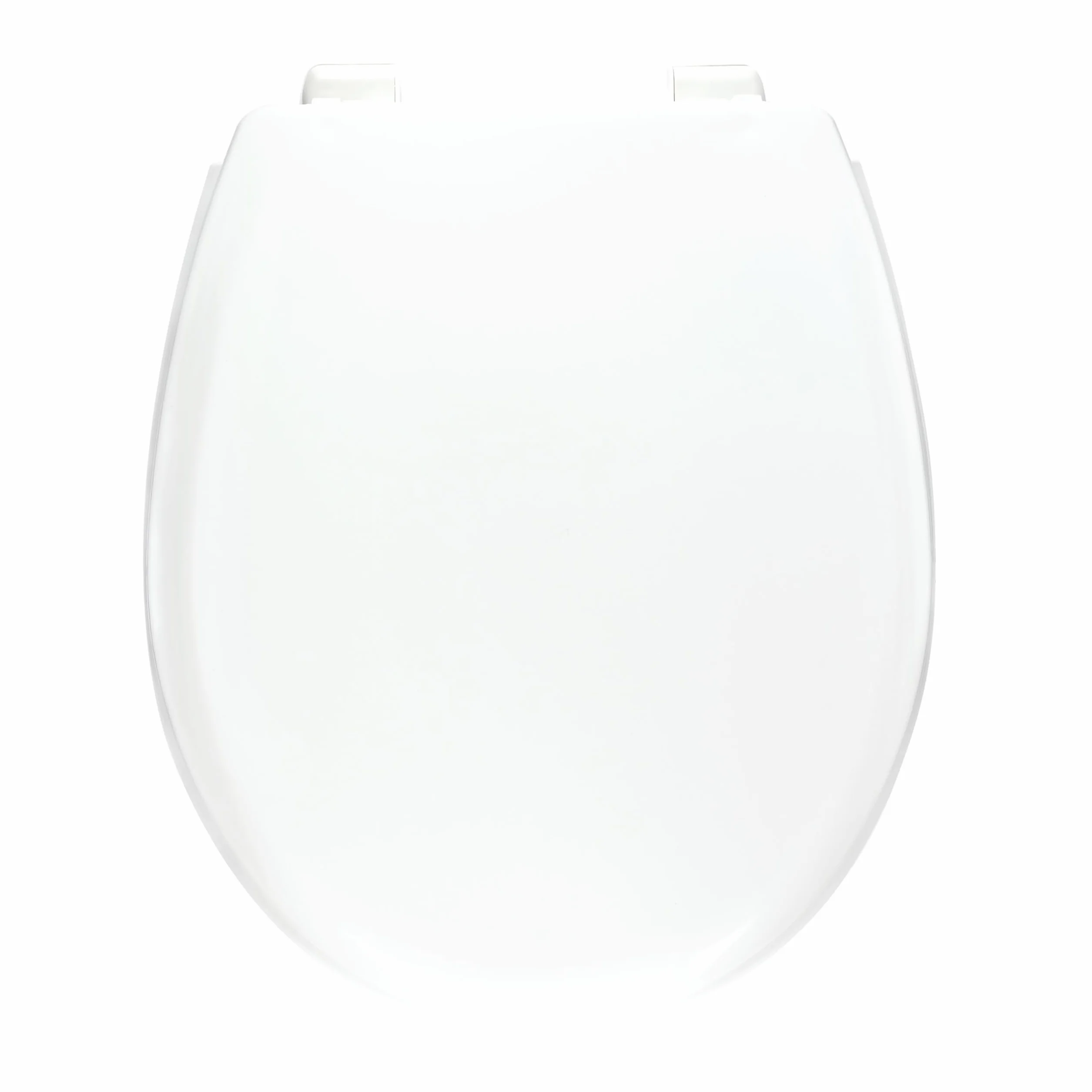 Wirquin, blanco 20719017 - Tapa de inodoro de neón termoplástico en forma de U con bisagras de plástico Lock