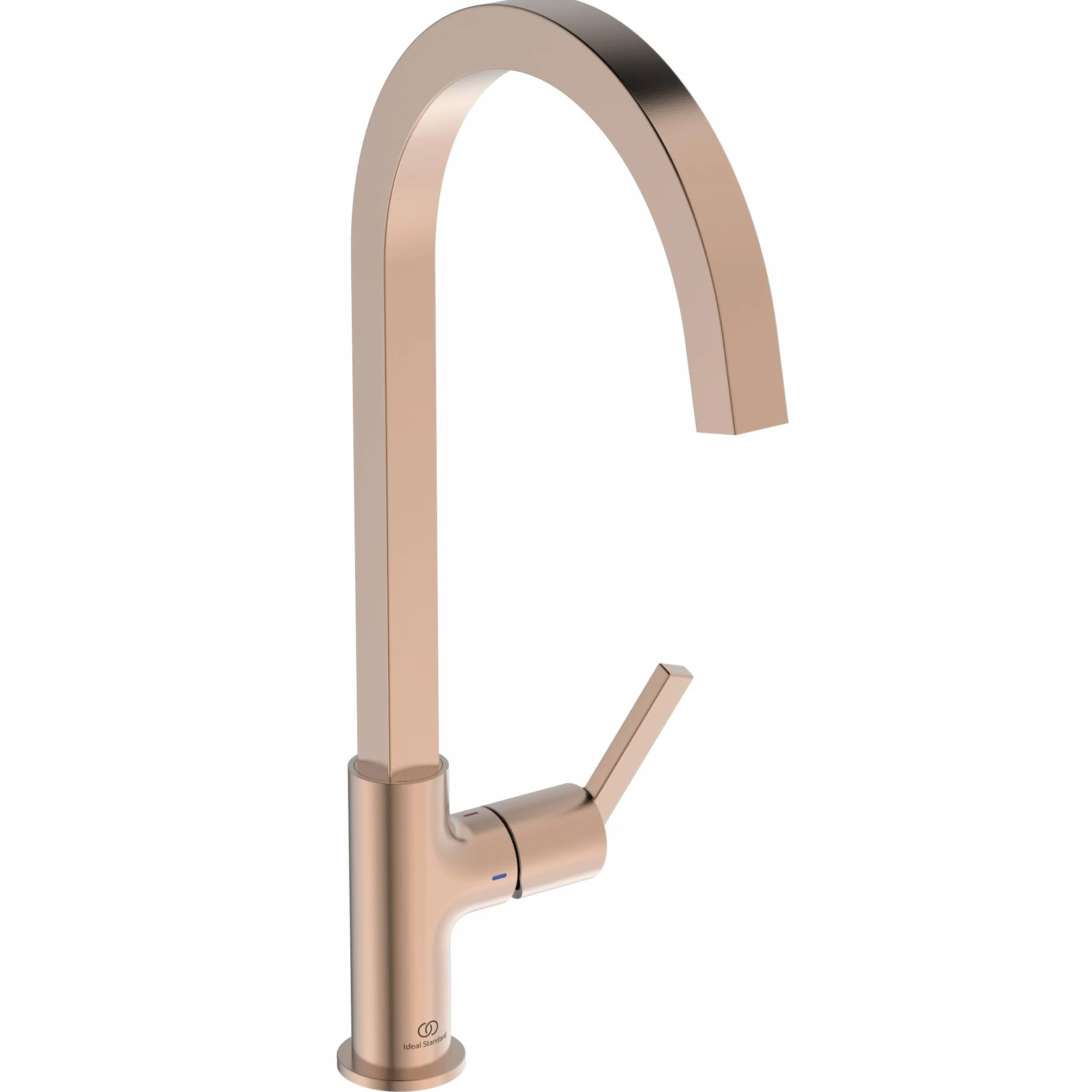 Ideal Standard Gusto Monomando Cocina Caño Cuadrado C FirmaFlow Giratorio 360° EasyFix+ Rosa Atardecer