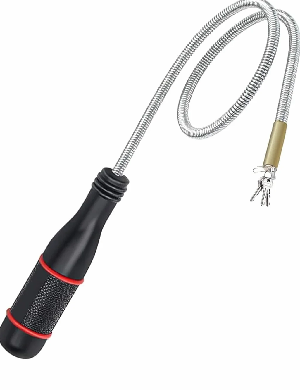 Herramienta de Recogida Magnética Flexible,Varita de Elevador Magnético,Herramienta Telescópica,Iman Flexible Extra Fuerte