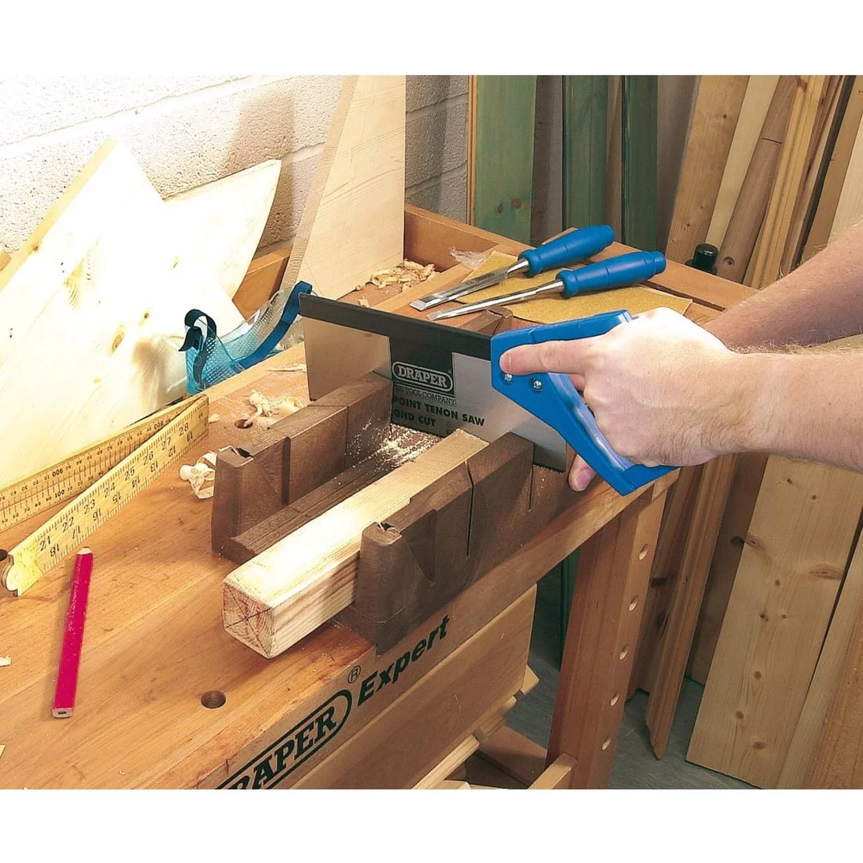 Draper 10266 - Caja para ingleta (165 x 360 x 90 mm)