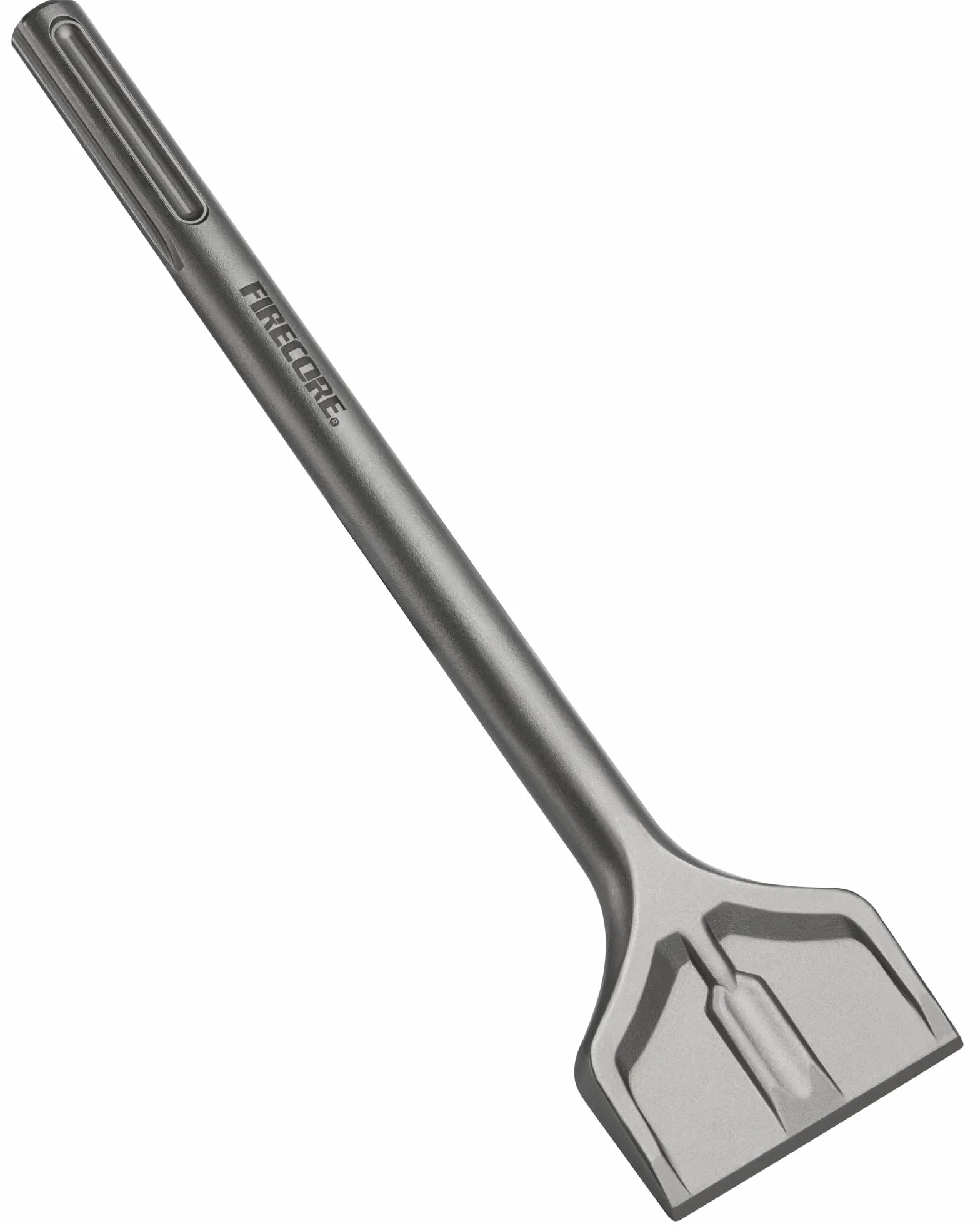 Firecore Cincel SDS MAX 300 x 75 mm, Cincel largo Plano de Acero 42CrMo, Chisel sds para Quitar Baldosas,Azulejos y Hormigón-Compatible Martillo Percutor sds max
