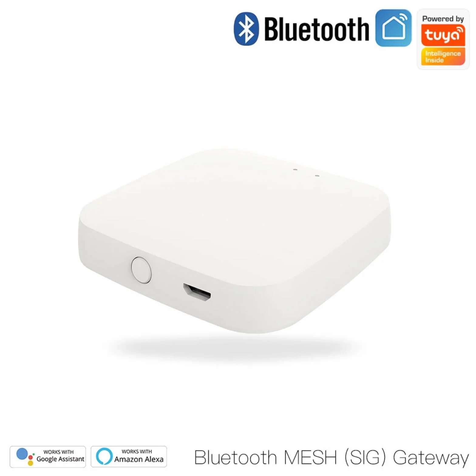 Puerta de enlace inalámbrica Smart WiFi para Tuya Bluetooth Smart MESH SIG Smart Gate Way Hub Bridge Wit para Smart Life APP 2.4G