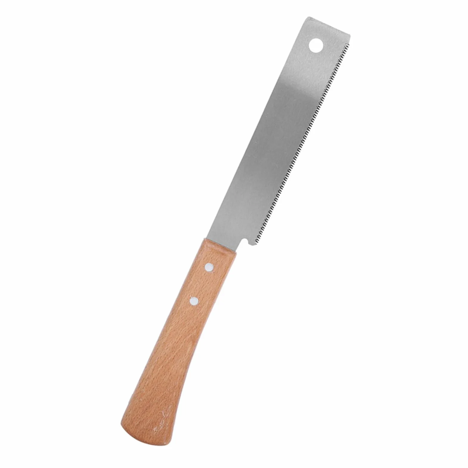 FTVOGUE Sierra de Mano Pequeña con de Madera, Herramienta de Corte Al Ras de 12 Pulgadas, Acero con Alto Contenido de Carbono SK5 para Carpintería Fina, Poda de Jardín y Proyectos de
