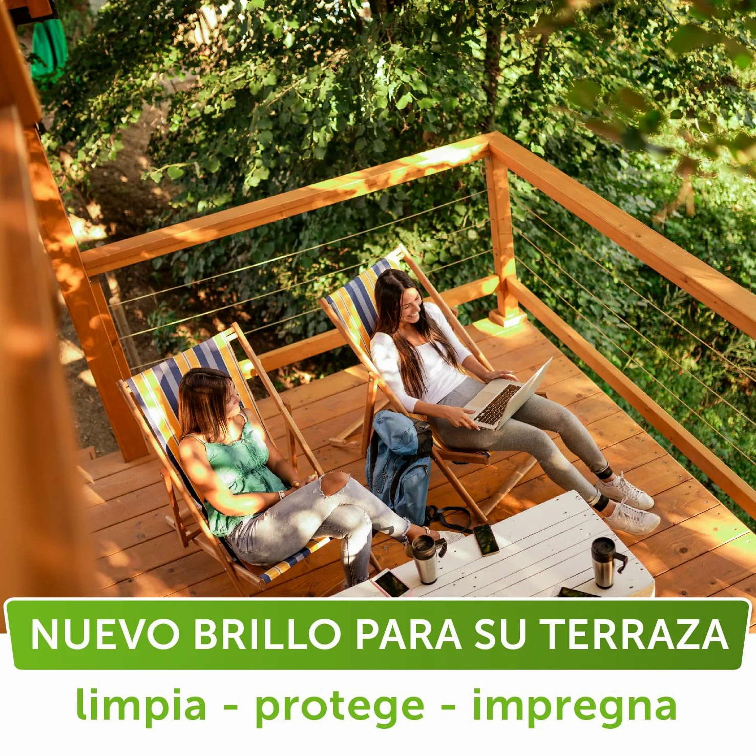 Nordicare Aceite para madera exterior [1L] Aceite para teca, roble, acacia o alerce | Aceite para la protección de la madera en exteriores | Aceite de teca para muebles de jardín