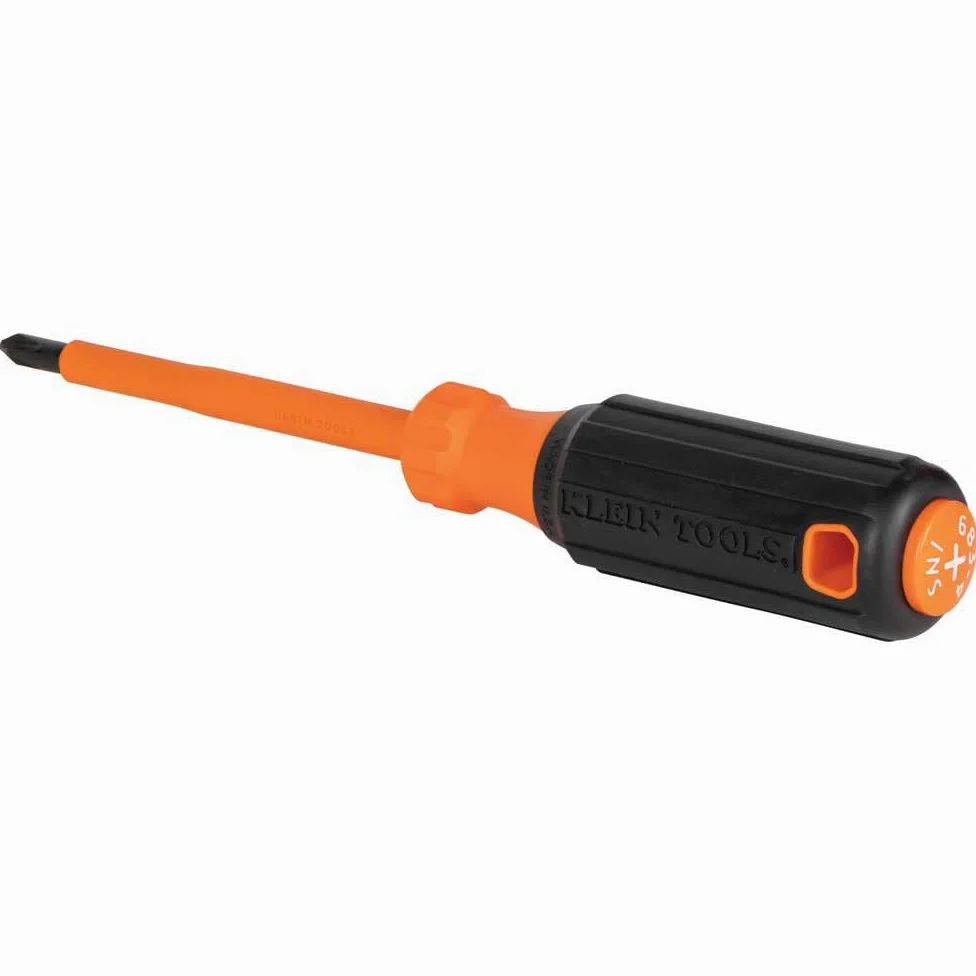 Klein Tools 85076INS | Juego De Destornilladores Aislados VDE | 6 Piezas | Aislamiento 1000 V IEC 60900 | Fabricado En EE UU