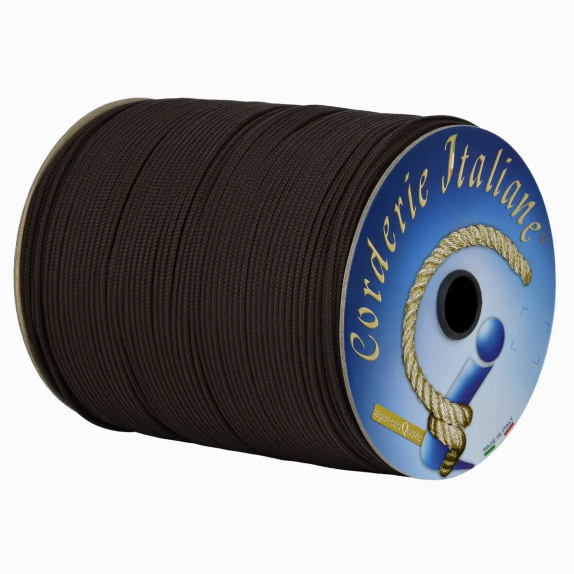 Corderie Italiane 3009634-00 Veneciano, Marrón Oscuro, 3 Mm-200 Mt, color: Dark Brown