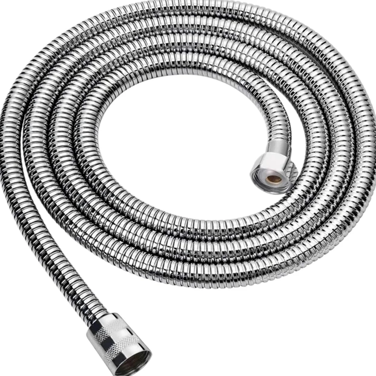 Manguera de ducha de repuesto, Manguera de ducha Flexible de PVC, varios tamaños, Multicolor, extensión de agua for baño, tubo de plomería, tubo de tracción(Sliver,3Meters)