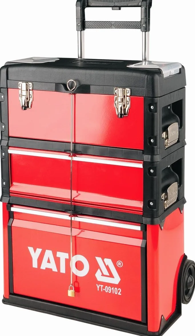 YATO YT-09102 - caja de herramientas carro compone de 3 partes