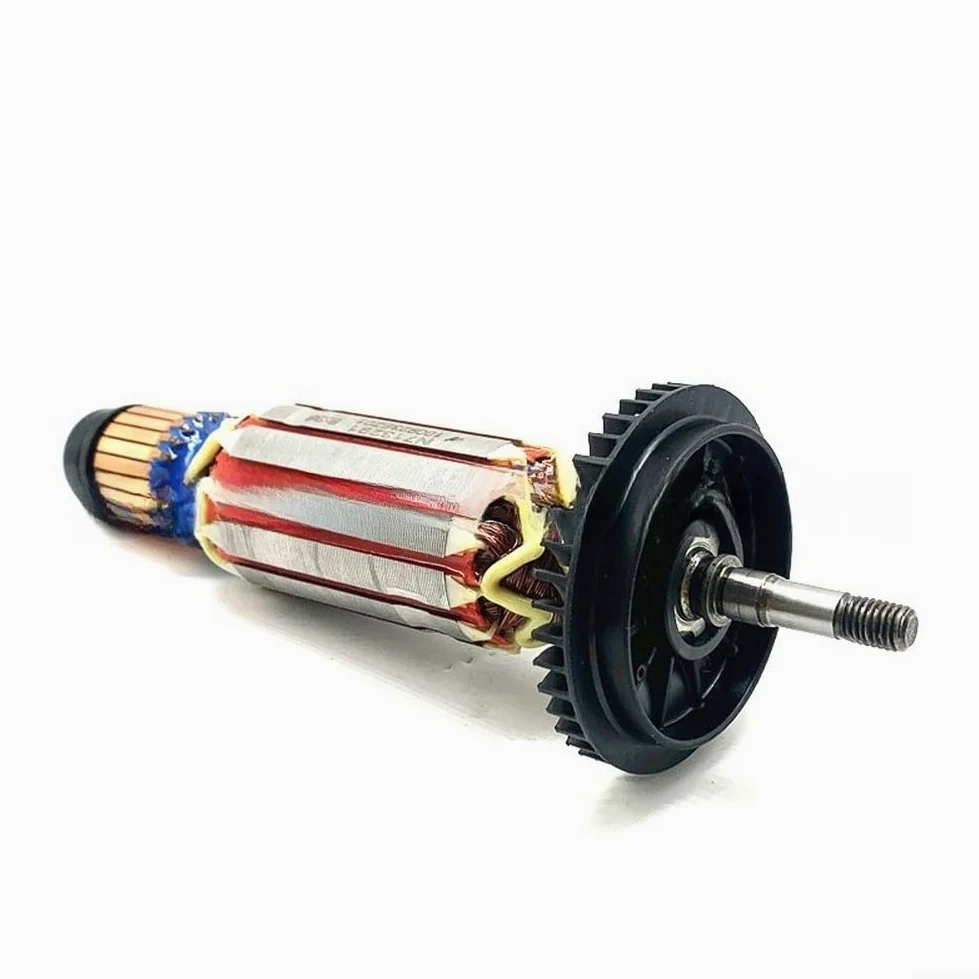 Rotor Pieza de repuesto para amoladora angular DWE8300 y DWE8310 - Accesorio de herramienta eléctrica de ajuste preciso, sándalo morado, negro