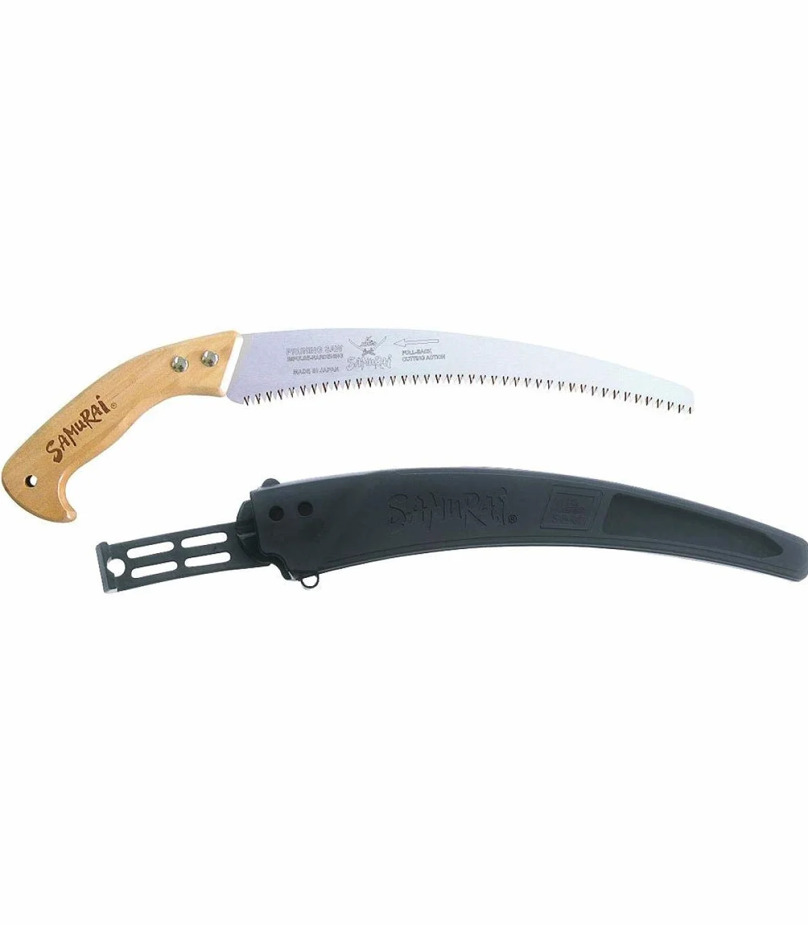 Serrucho Samurai Curvo Mango Madera 330 mm.