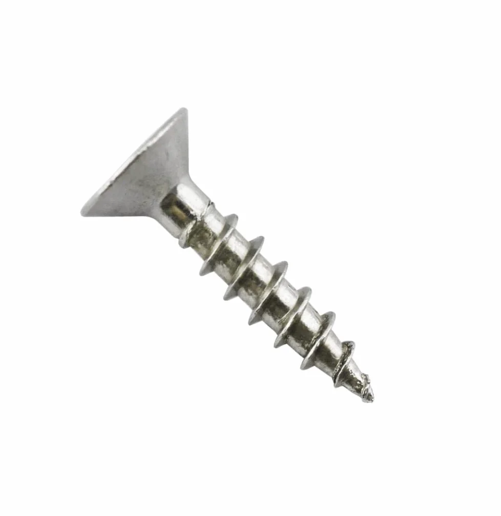Tornillos de riel de acero inoxidable, cabeza avellanada plana, gabinete, cajón, pista, antioxidante, anti-grietas, tornillos autorroscantes para madera-3.5 * 16 【1000 granos】 En caja