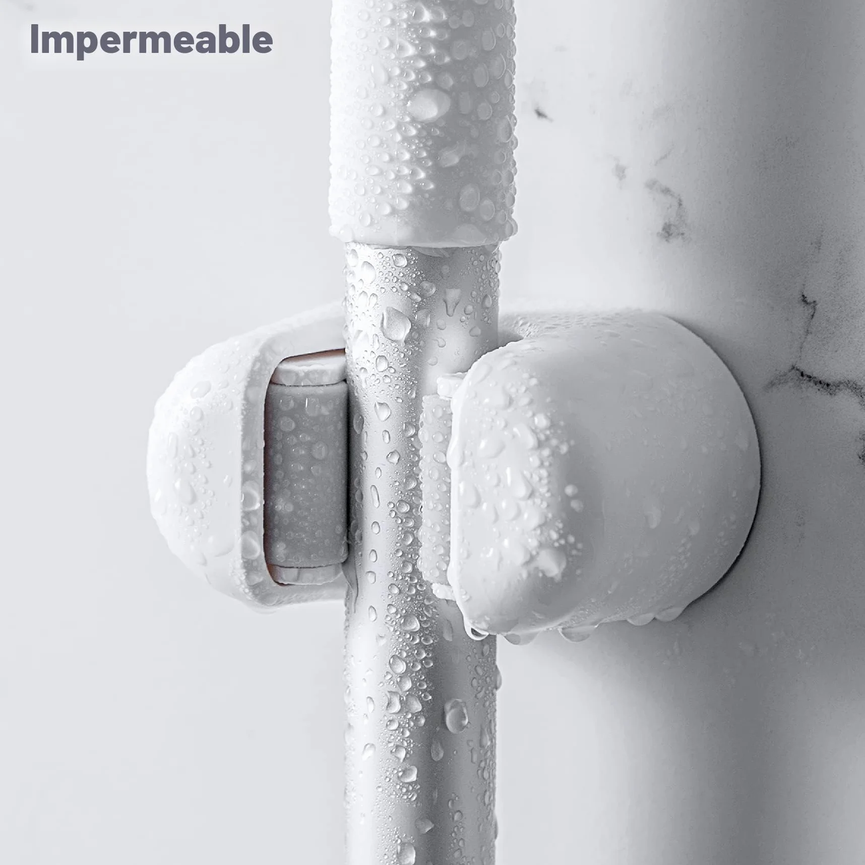 CORNERIA Soporte para Escobas 3 Piezas - Soporte para Trapeador de montaje en pared, Colgador de Fregonas para Hogar Cocina Baño Garajes - Soportes p