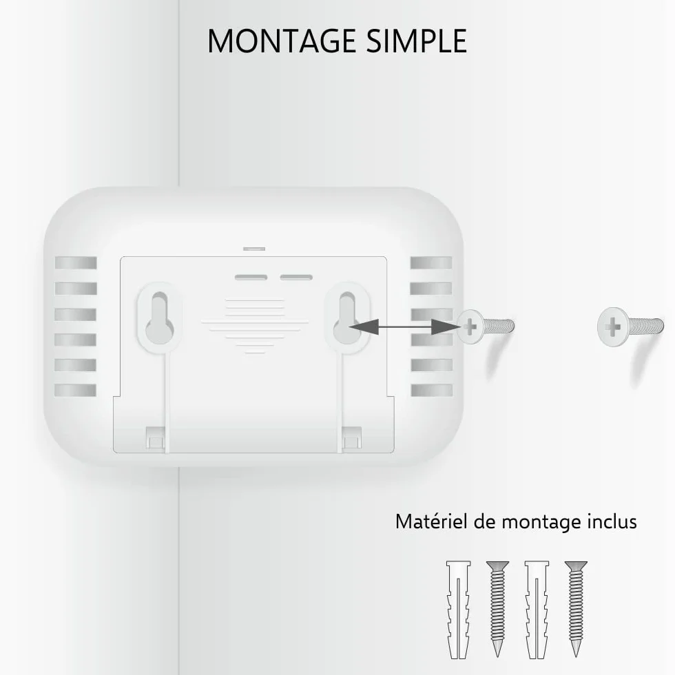 ELRO FF1840 Kit de Protección contra Incendios - Detectores de Humo con Montaje magnético - Detector de Monóxido de Carbono - Sensor de 10 años