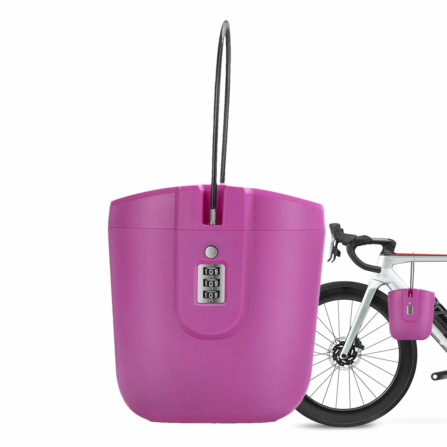 Caja de Bloqueo Portátil para Playa y Viaje, Caja Fuerte con Código Combinado de 2L