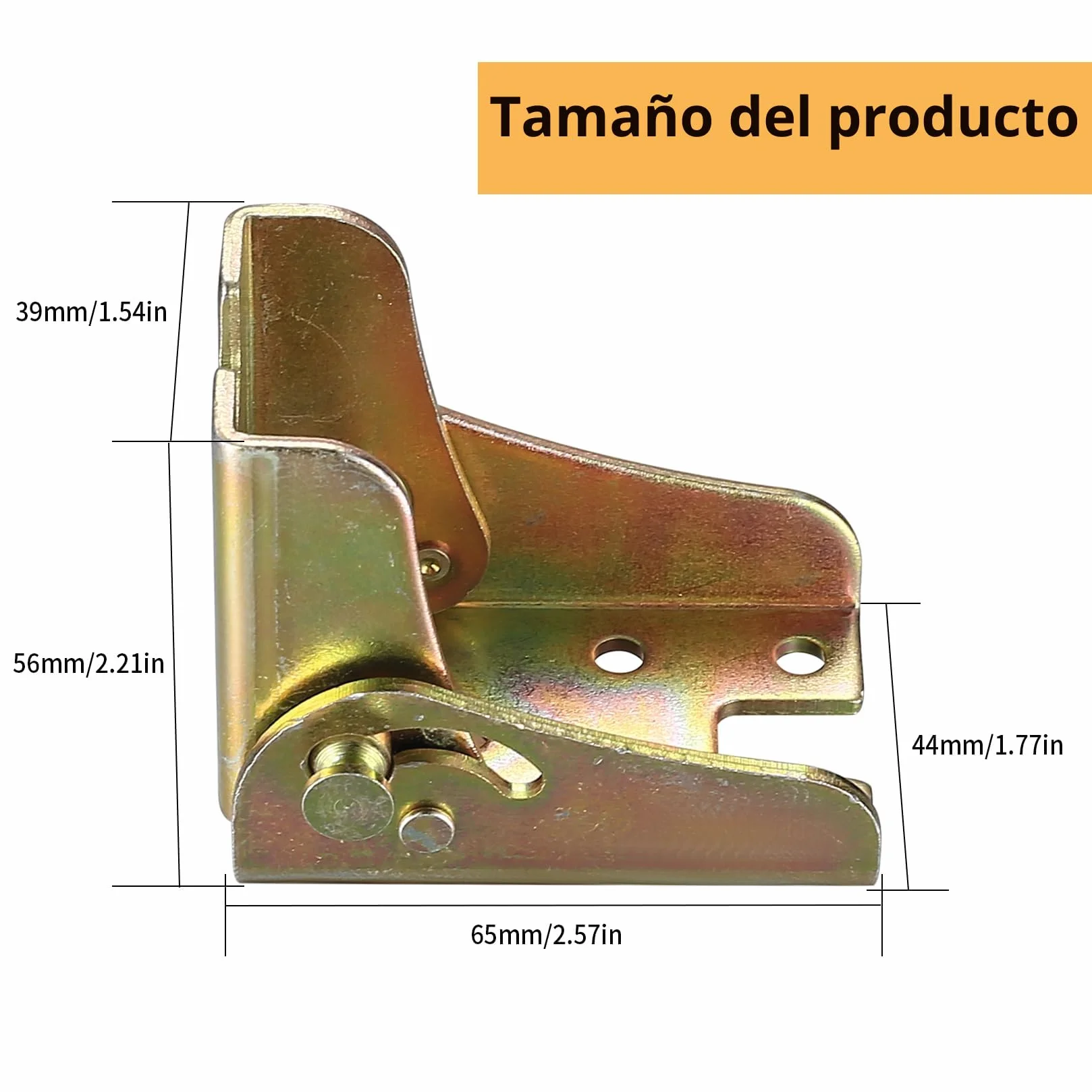 4 x Patas de Mesa Plegables con Bloqueo, Articulación de 90 grados con Auto Seguro, Soporte Plegable para Piernas de Mesa, Bisagras Plegables para Placas de Mesa, Cama, Armarios