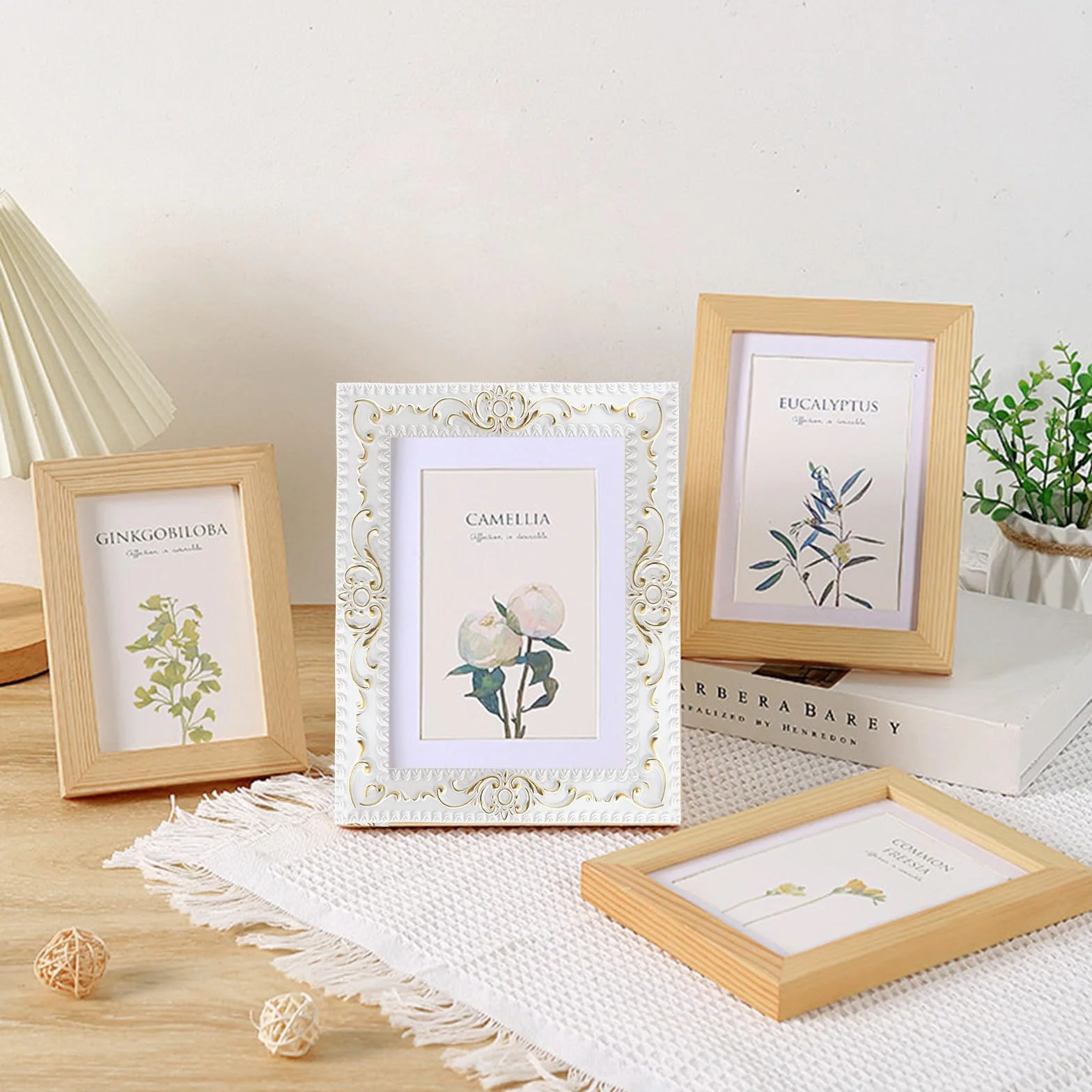 600cm*3.6cm 3D Molduras Decorativas para Pared, Autoadhesiva para Pared para Bordes de Espejos, Muebles, Marcos de Puertas, Techos, Decoración Del Hogar(Blanco con Oro)
